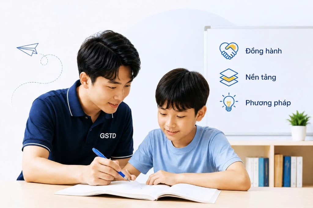 Gia sư GSTD đồng hành cùng học sinh